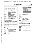 Preview for 39 page of Siemens Be inspired M55 User Manual