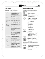 Preview for 47 page of Siemens Be inspired M55 User Manual