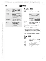 Preview for 54 page of Siemens Be inspired M55 User Manual