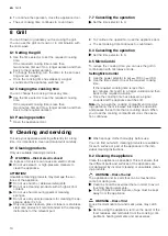 Preview for 10 page of Siemens BE520LMR0 User Manual And Installation Instructions