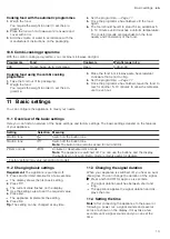 Preview for 13 page of Siemens BE525LMS0H User Manual And Installation Instructions