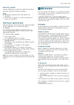 Предварительный просмотр 41 страницы Siemens BE634LGS1W Instruction Manual