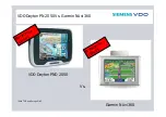 Preview for 3 page of Siemens BENCHMARK PORTABLE NAVIGATION PN 2050 Comparison Manual