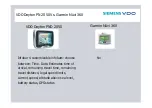 Preview for 5 page of Siemens BENCHMARK PORTABLE NAVIGATION PN 2050 Comparison Manual