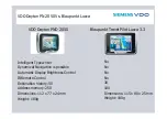 Preview for 7 page of Siemens BENCHMARK PORTABLE NAVIGATION PN 2050 Comparison Manual