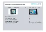 Preview for 9 page of Siemens BENCHMARK PORTABLE NAVIGATION PN 2050 Comparison Manual