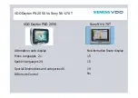 Preview for 15 page of Siemens BENCHMARK PORTABLE NAVIGATION PN 2050 Comparison Manual