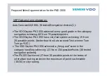 Предварительный просмотр 17 страницы Siemens BENCHMARK PORTABLE NAVIGATION PN 2050 Comparison Manual