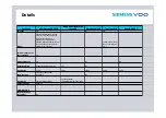 Предварительный просмотр 24 страницы Siemens BENCHMARK PORTABLE NAVIGATION PN 2050 Comparison Manual