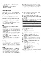 Предварительный просмотр 11 страницы Siemens BF634LG 1B Series User Manual And Installation Instructions