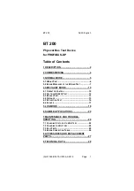 Siemens BT 200 Manual preview