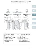 Предварительный просмотр 71 страницы Siemens BTE User Manual