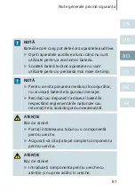 Предварительный просмотр 81 страницы Siemens BTE User Manual