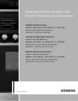 Siemens C) Installation Instructions Manual предпросмотр