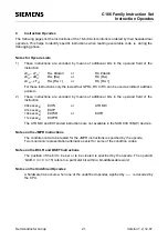 Preview for 21 page of Siemens C16 Series Instruction Set Manual