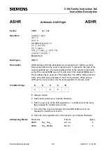 Preview for 38 page of Siemens C16 Series Instruction Set Manual