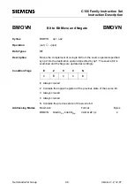 Preview for 46 page of Siemens C16 Series Instruction Set Manual