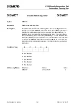 Preview for 62 page of Siemens C16 Series Instruction Set Manual