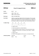 Preview for 65 page of Siemens C16 Series Instruction Set Manual