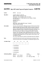 Preview for 70 page of Siemens C16 Series Instruction Set Manual