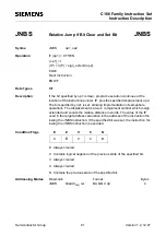 Preview for 81 page of Siemens C16 Series Instruction Set Manual