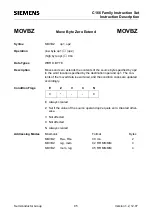 Preview for 85 page of Siemens C16 Series Instruction Set Manual