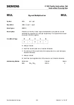 Preview for 86 page of Siemens C16 Series Instruction Set Manual