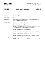 Preview for 89 page of Siemens C16 Series Instruction Set Manual