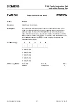 Preview for 97 page of Siemens C16 Series Instruction Set Manual