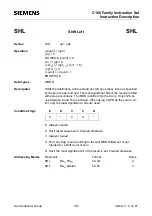 Preview for 105 page of Siemens C16 Series Instruction Set Manual