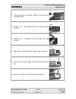 Предварительный просмотр 10 страницы Siemens C25 Service Manual