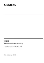 Preview for 1 page of Siemens C500 User Manual