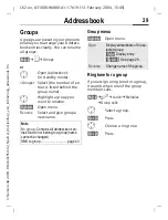 Preview for 30 page of Siemens C62 User Manual