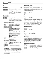 Предварительный просмотр 33 страницы Siemens C66 User Manual