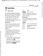 Preview for 68 page of Siemens C70 User Manual