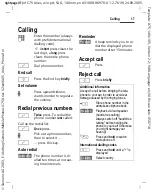 Preview for 18 page of Siemens C75 Operating Manual