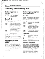 Preview for 18 page of Siemens C75 User Manual