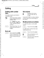 Preview for 29 page of Siemens C75 User Manual