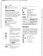 Preview for 112 page of Siemens C75 User Manual