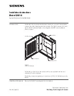 Siemens CAB1-X Installation Instructions Manual preview