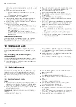 Preview for 14 page of Siemens CB635GB.3 User Manual And Installation Instructions