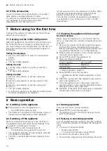 Preview for 10 page of Siemens CB675GB.3 User Manual And Installation Instructions