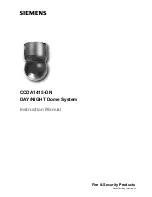 Preview for 1 page of Siemens CCDA1415-DN Instruction Manual