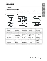 Siemens CCDA1445 Installation Instructions Manual preview