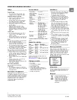 Preview for 2 page of Siemens CCDA1445 Installation Instructions Manual