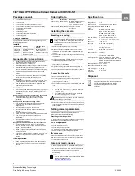 Preview for 2 page of Siemens CCID1410-ST Installation Instructions