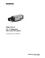 Siemens CCMX1315-LP Configuration Manual preview