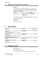 Preview for 6 page of Siemens CCWC1335-LP Instruction Manual