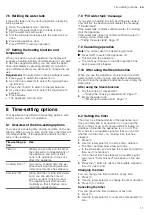 Preview for 11 page of Siemens CD634GA.0B User Manual And Installation Instructions