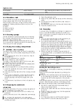 Preview for 17 page of Siemens CD634GA.0B User Manual And Installation Instructions